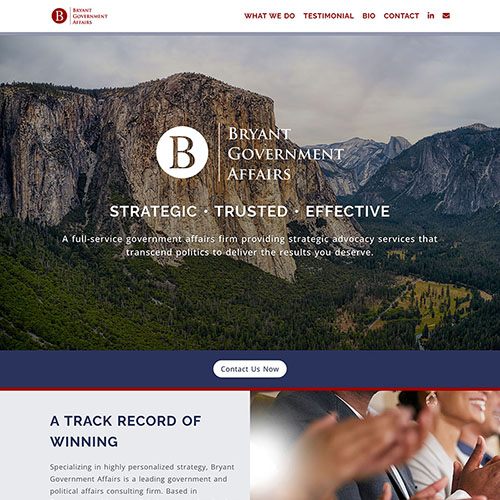 Bryant Government Affairs (Redesign)