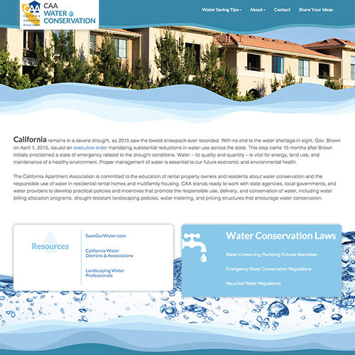 CAA Water Conservation