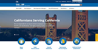 California Department of Human Resources on iMac