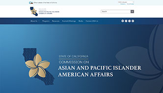 California Commission on Asian and Pacific Islander American Affairs on iMac