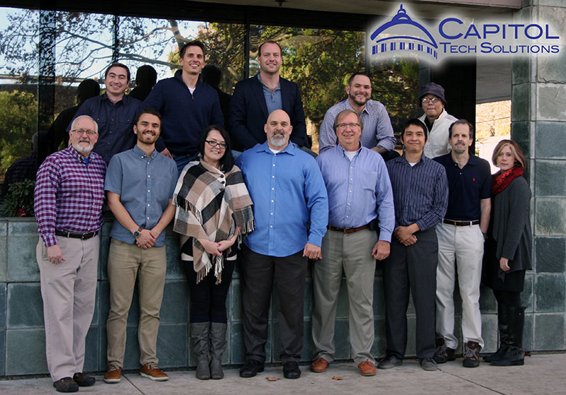 2017 photo of Capitol Tech Solutions Digital Agency Team