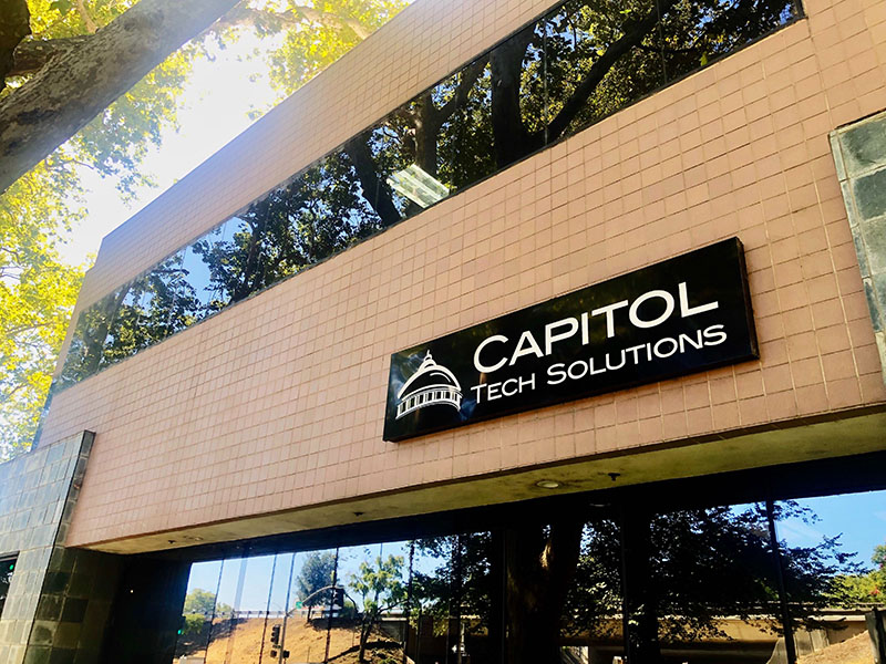 Photo of Capitol Tech Solutions’ building in Midtown Sacramento
