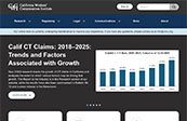 California Workers' Compensation Institute on Macbook