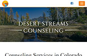 Desert Streams Counseling on Macbook