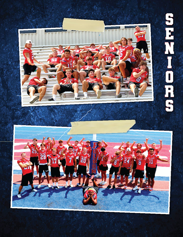 Page 5 for the 2021 Folsom High School Bulldogs Football Program