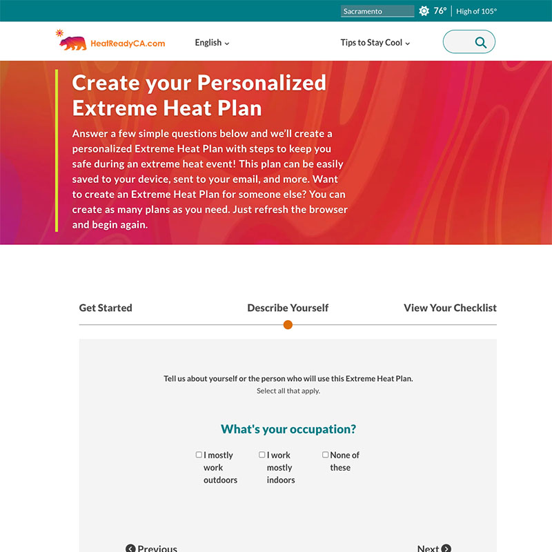 Heat Ready CA dot Com Website Design Screenshot 5