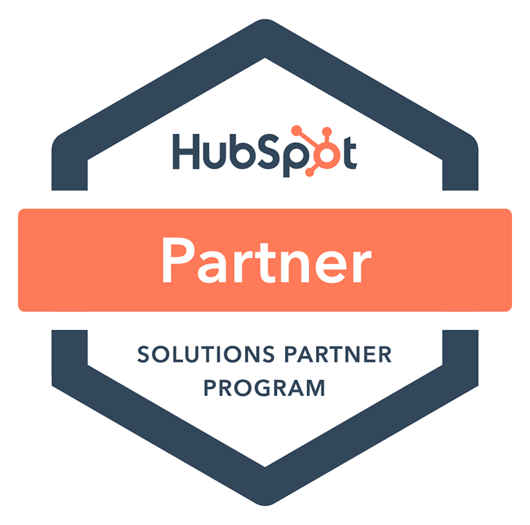 Hubspot solutions partner badge