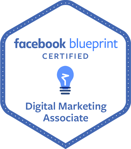 Digital marketing associate certification for Facebook Blueprint badge