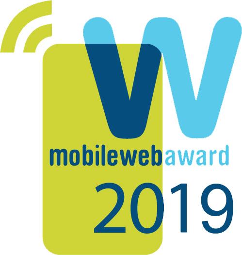 2019 Mobile web award badge