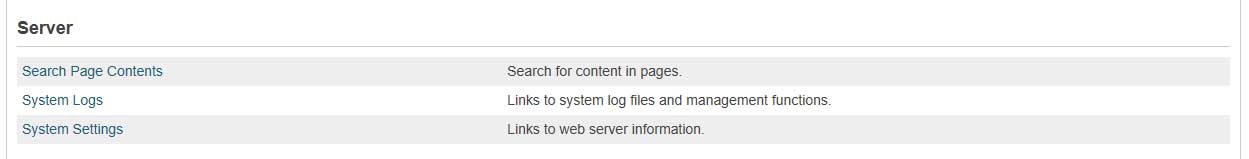 PowerSchool Plugin Server Systems Settings