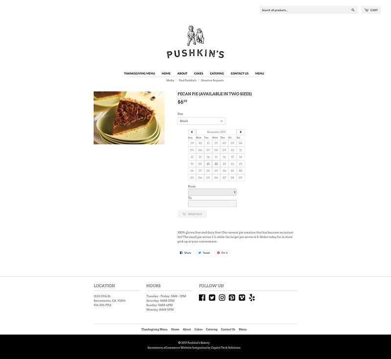 Custom Shopify eCommerce Website Re-Design Shopify Website Design Screenshot 1
