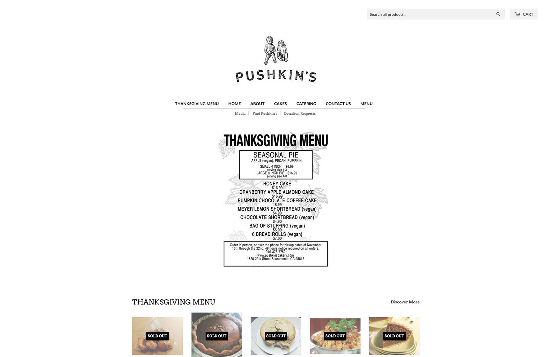 Pushkin's Bakery on Macbook