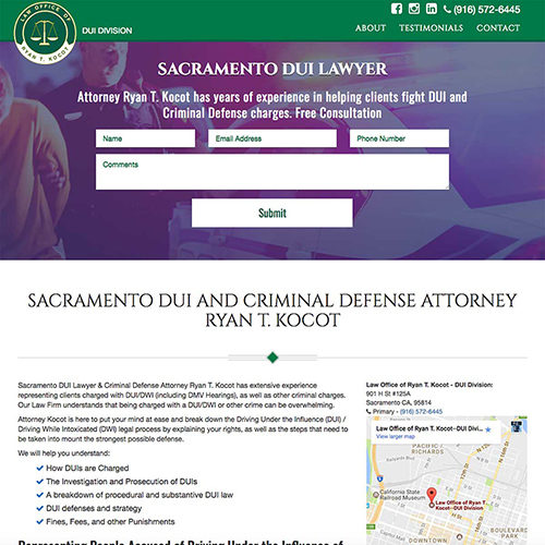 Sacramento DUI Defender