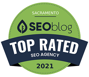 Sacramento SEOblog Top Rated Agency Award 2021