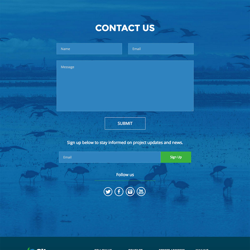 Sites Project Website Design Screenshot 3