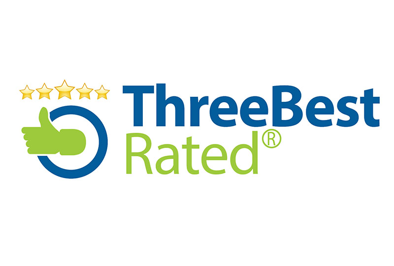 Three best rated logo.