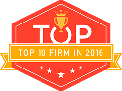 Ranked as a Top 10 Web Design Firm in 2016