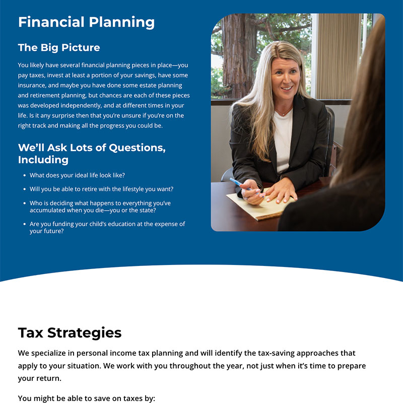 True Wave Website Design Screenshot 2