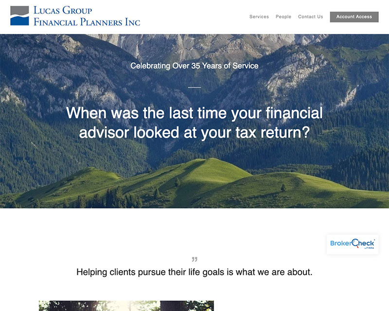 Before Screenshot of True Wave website redesign