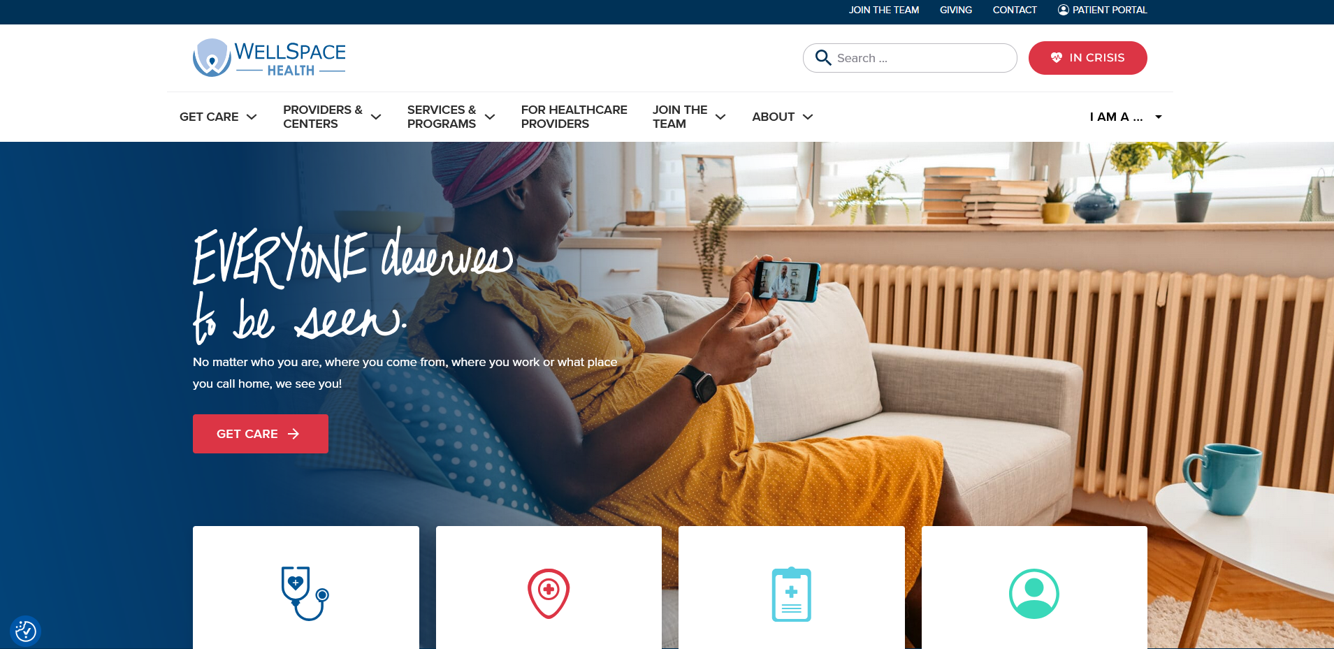 wellspace-home-screenshot WellSpace home page screenshot