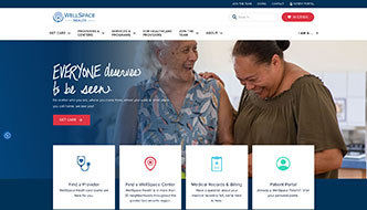 WellSpace Health on iMac