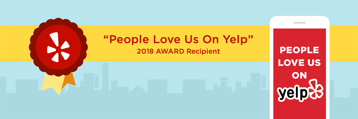 2018 People Love Us on Yelp Award announcement recognizing Capitol Tech Solutions